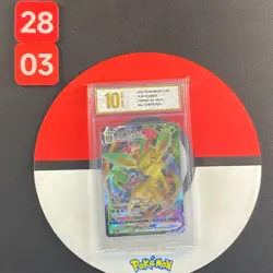 Pokemon Leafeon Vmax CBB2C 07 14/15 Gem Pack Vol 2 Simplified Chinese Grade10 - Image 1