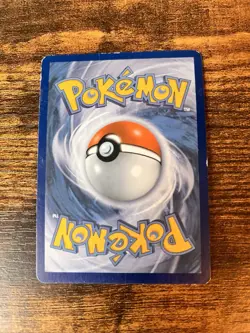 Pokemon TCG M Houndoom EX Full Art 154/162 Breakthrough Holo Rare DAMAGED - Image 2