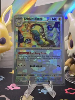 🔥 Dudunsparce 080/131 Poke Ball Reverse Holo Pokemon Prismatic Evolutions NM - Image 1