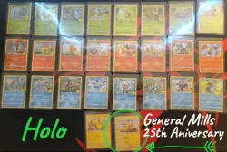 2021 McDonald's 25th Pokemon COMPLETE SET: 25 Holo & 25 Non-Holo + BONUS - Image 3