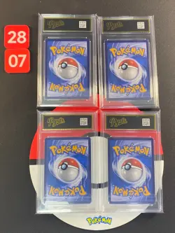 4pcs Pokemon TCG S-Chinese Pikachu V-UNION S-P 109-112 Grade10 2807 - Image 2