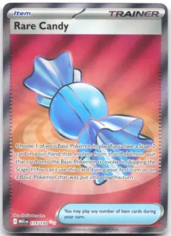 Rare Candy 175/132 Ultra Rare Mega Evolution Pokemon Near Mint - Image 1