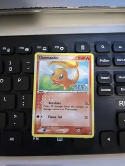 Pokemon TCG Charmander 48/100 EX Crystal Guardians Reverse Holo Common 50 HP - Image 1