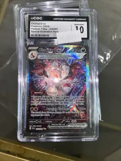 POKEMON CGC 10 2024 SV Paldean Fates Charizard ex 234/091 SIR - Image 1