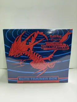 Pokemon TCG: Sword & Shield Darkness Ablaze ETB Factory Sealed - Image 1