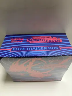 Pokemon TCG: Sword & Shield Darkness Ablaze ETB Factory Sealed - Image 2