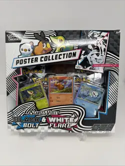 Pokemon Black Bolt And White Flare Unova Poster Collection Box - Image 1
