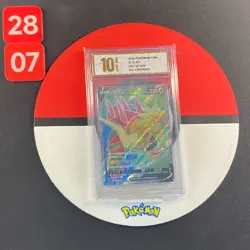 Pokemon TCG S-Chinese Dracozolt V CS3.5C-075 SR Grade10 - Image 1