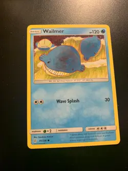 Pokemon TCG Wailmer Common Cosmic Eclipse 45/236 - Image 1