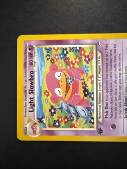 Light Slowbro 1st Edition 51/105 Neo Destiny Regular Pokemon - Image 3