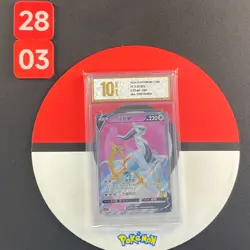 Pokemon Chinese Sword & Shield cs5aC 144 SR Arceus V Grade10 - Image 1