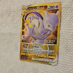 Pokemon Mewtwo VSTAR 086/078 S12a Secret Rare Holo 280 HP 90×/120 English - Image 3