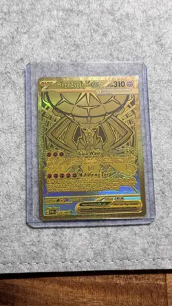 Pokemon Mega Zygarde EX Hyper Rare Full Art 124/088 Perfect Order - Image 1