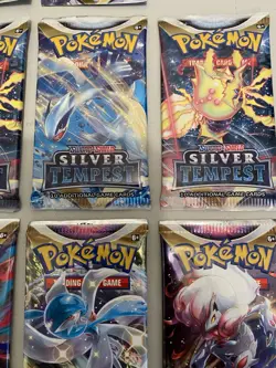 Pokemon TCG Lot Of 14 SWSH Sealed Booster Packs Lost Origin Brilliant Stars etc - Image 4