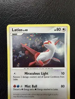 Pokemon TCG Latias 003/017 POP Series 7 Holo With Swirl🌀 MP - Image 3