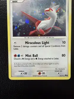 Pokemon TCG Latias 003/017 POP Series 7 Holo With Swirl🌀 MP - Image 4