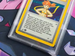 Misty - Pokemon Gym Heroes 1st Edition #18 - WOTC Holo Rare - PSA 9 Mint - Image 4