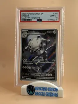 2025 Pokemon Graded PSA 10 Lot (Marshadow, Steelix, Exeguttor) - Image 3