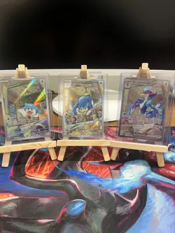 Pokemon TCG Quaxly Quaxwell Quaquaval ex Scarlet & Violet Paldea Evolved Set NM - Image 1