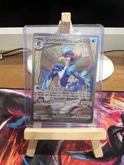 Pokemon TCG Quaxly Quaxwell Quaquaval ex Scarlet & Violet Paldea Evolved Set NM - Image 2