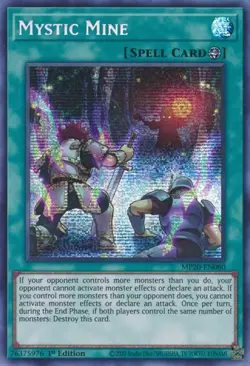 Mystic Mine-Prismatic Secret Rare - 1st Edition - MP20-EN080 - 2020 Tin of Lo... - Image 1