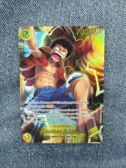 Monkey D Luffy OP15 SEC 119 Adventure On Kami’s Island ENGLISH Bell Luffy - Image 1