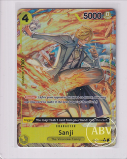 Sanji OP04-104 V2 Alt Art | NM | One Piece TCG | English - Image 1