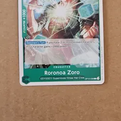 One Piece Roronoa Zoro (038) (OP10-038/162) OP10 Royal Blood NM TCG CCG - Image 3