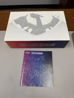 CHARIZARD UPC Pokemon TCG: Sword and Shield Ultra Premium EMPTY Box No Mat - Image 1