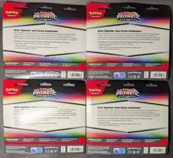 [SEALED] Pokemon Prismatic Evolutions Tech Sticker Collection Sylveon - Lot of 2 - Image 3