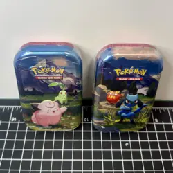 Ascended Heroes Mini Tin Two (2) Pack Pokemon TCG: Factory Sealed Riolu Clefairy - Image 2