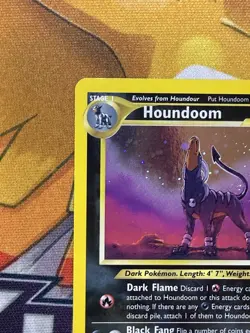 Pokemon TCG Houndoom 08/64 Neo Revelation Holo Rare Unlimited Stage 1 English - Image 3