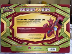 POKEMON SCIZOR EX BOX New Factory Sealed with EVOLUTIONS - Image 2