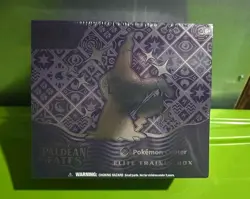 Pokemon Center Paldean Fates ETB Scarlet & Violet Elite Trainer Box - Image 1