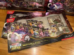 Pokemon Paldean Fates Great Tusk Iron Threads Ex Premium Collection Brand New - Image 2