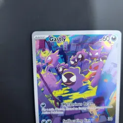 Pokemon TCG Gastly 177/162 IR Temporal Forces Near Mint Holo - Image 4