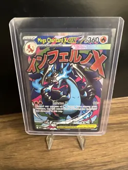 Pokemon Phantasmal Flames Mega Charizard X ex MEP EN 023 Black Star Promo UPC - Image 1