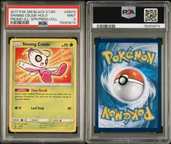 PSA 9 Mint Shining Celebi Holo SM79/73 Legends Super Premium Collection Pokemon - Image 3
