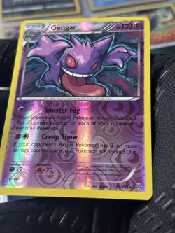 Pokemon Gengar Reverse Holo Rare BREAKthrough 60/162 HP 130 Stage 2 2015 - Image 4
