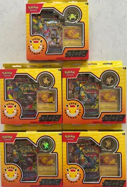 5x Pokemon Day Collection 2026 - Sealed Contains 15 Total Packs Free Shipping - Image 1