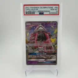 Pokemon Tapu Lele GX 60/145 Celebrations Classic Collection Holo PSA 10 2021 - Image 1