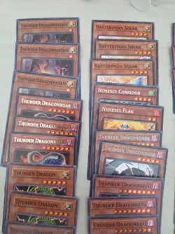 YUGIOH Thunder Dragon Deck Dragonroar dark Fusion Titan Colossus - Image 3