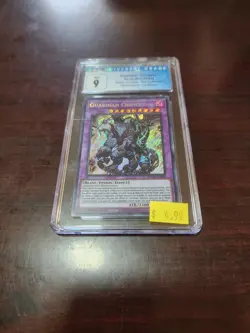 Yu-Gi-Oh Guardian Chimera Battle of Chaos 1st edition, CGC graded 9! - Image 1