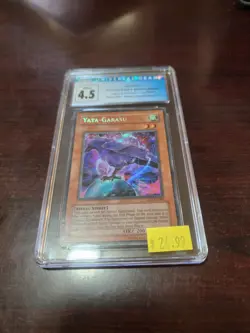 Yu-Gi-Oh Yata-Garasu Legacy of Darkness, CGC graded 4.5! - Image 1