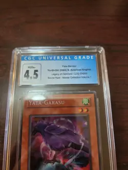 Yu-Gi-Oh Yata-Garasu Legacy of Darkness, CGC graded 4.5! - Image 2