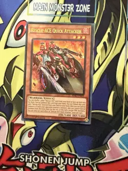 Yugioh! Rescue-ACE Quick Attacker BPRO-EN023 Burst Protocol 1st Edition NM - Image 1