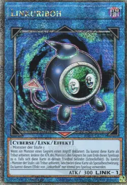 yugioh Linkuriboh RA04-DE291 Quarter Century Secret Rare - Image 1