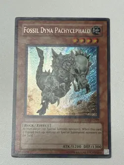Yugioh! MP Fossil Dyna Pachycephalo - LODT-EN099 - Secret Rare - Unlimited Editi - Image 2