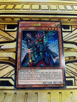 Yugioh Zahlenjager Secret Rare WSUP-DE021 - Image 1
