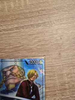 One Piece Sanji Leader Card Holo OP12-041 5000 Power Bandai English Standard - Image 1